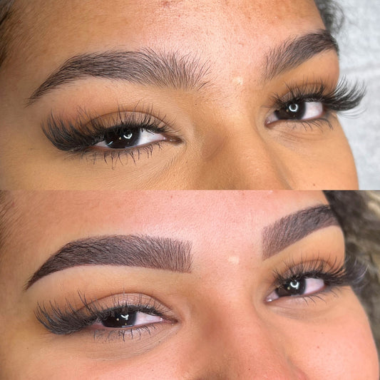 Clase de cejas en polvo